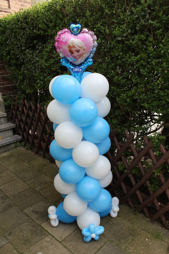 deur fort pistool Frozen ballonnen maken je thema feest helemaal compleet !